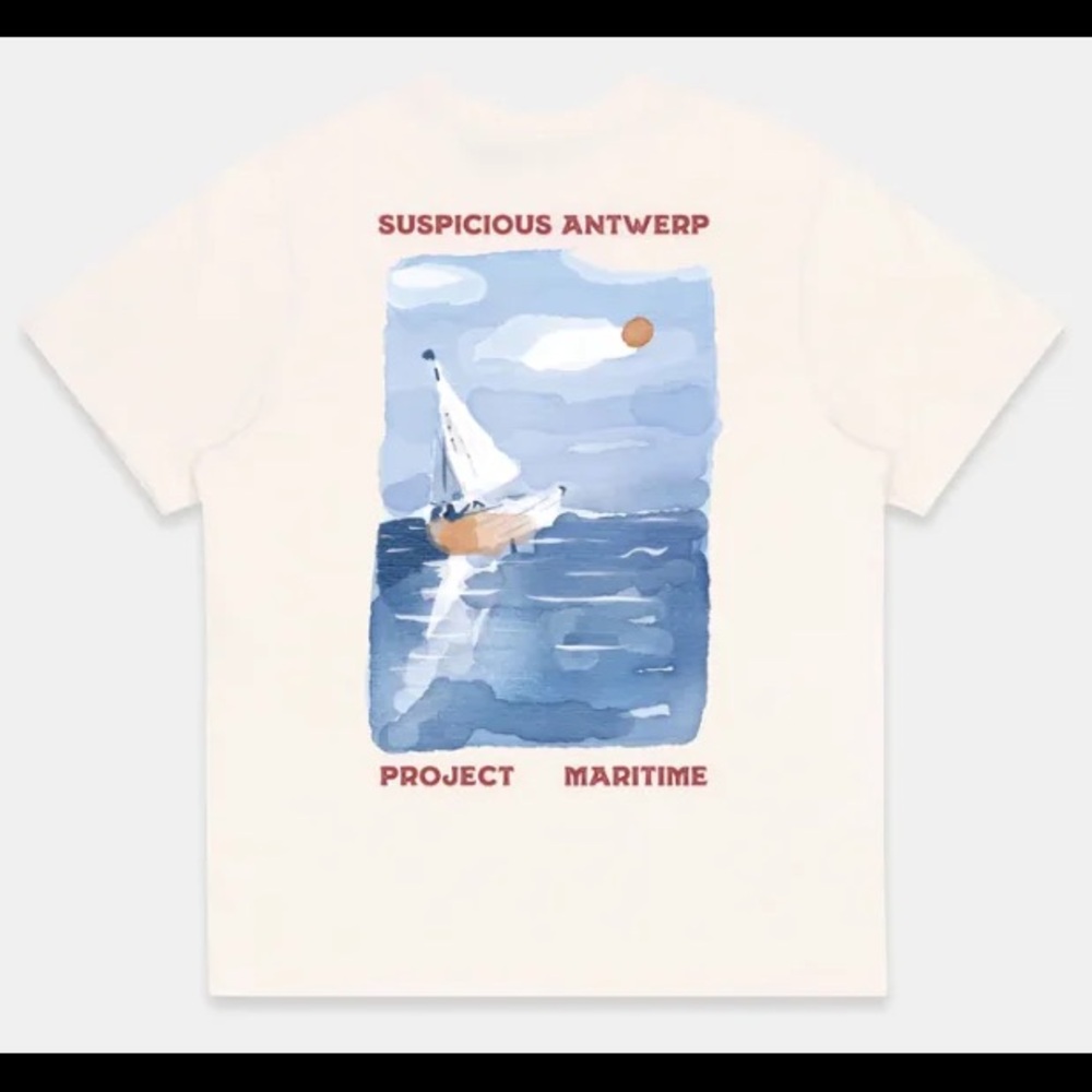 Suspicious Antwerp t-shirt. Size XL. Project Maritime.